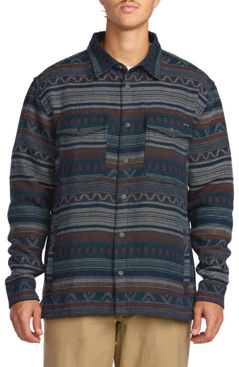 Lodge Jacquard Snap Front Shirt