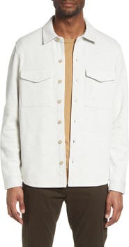 Vince Cotton Blend Shirt Jacket
