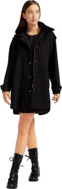 Belle & Bloom Heavy Hearted Detachable Hooded Coat