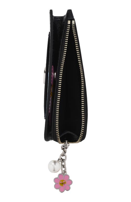 Marc Jacobs The Medium Flat Leather Wallet In Multi
