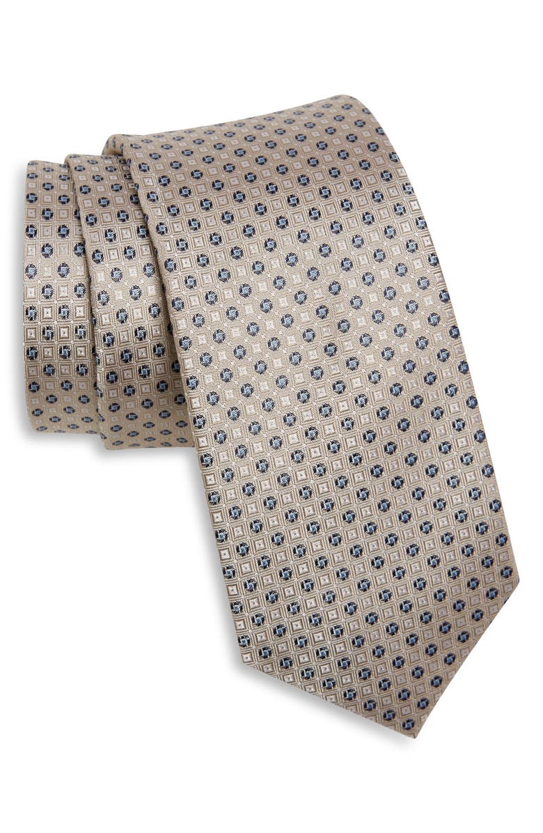 Ted Baker London Clinton Diamond Geometric Silk Tie, Main, color, 