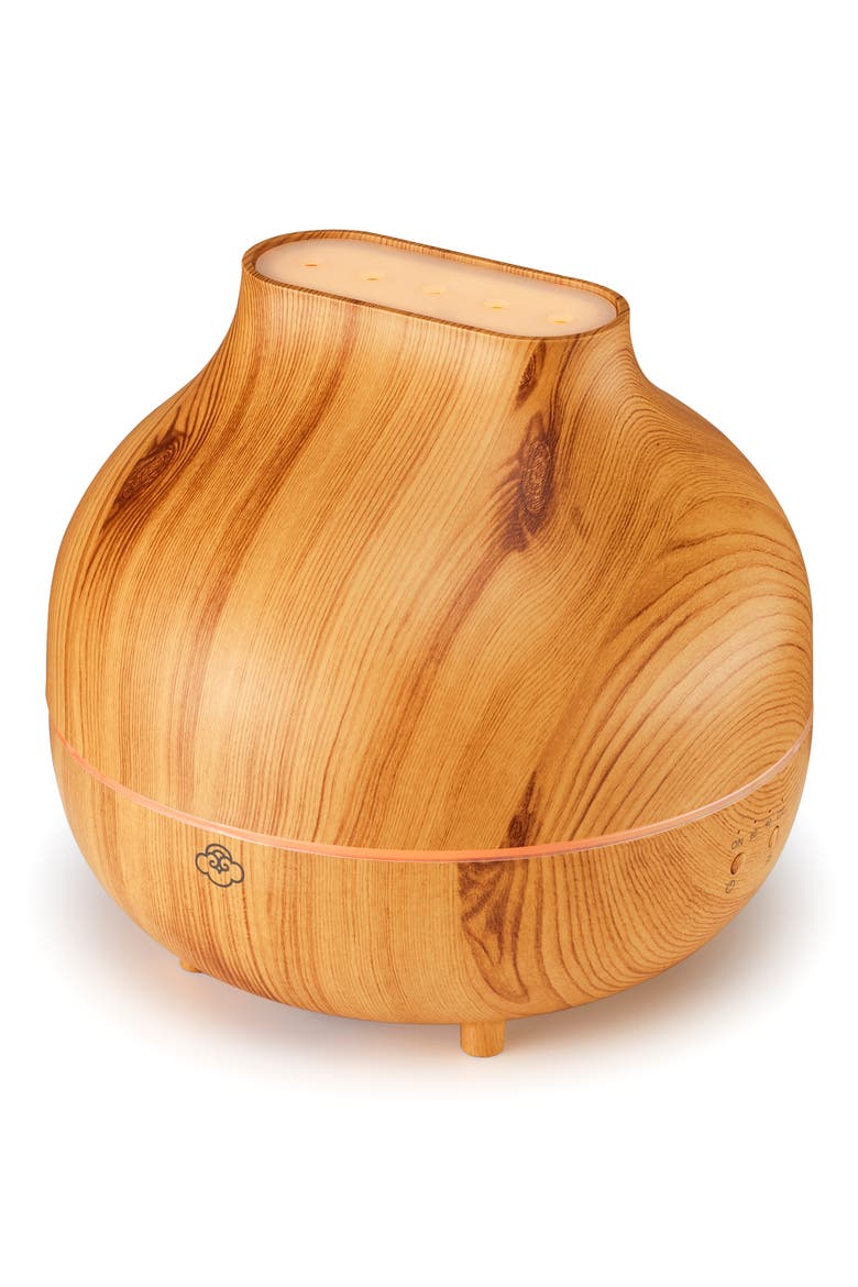 Mist Faux Wood Ultrasonic Aroma Diffuser, Alternate, color, WOOD