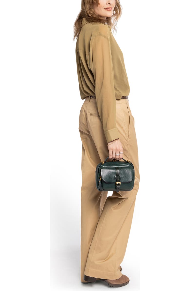 OLD TREND Ficus Leather Crossbody Bag, Alternate, color, Turquoise