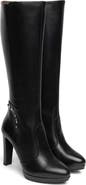 NeroGiardini Studded Platform Tall Boot