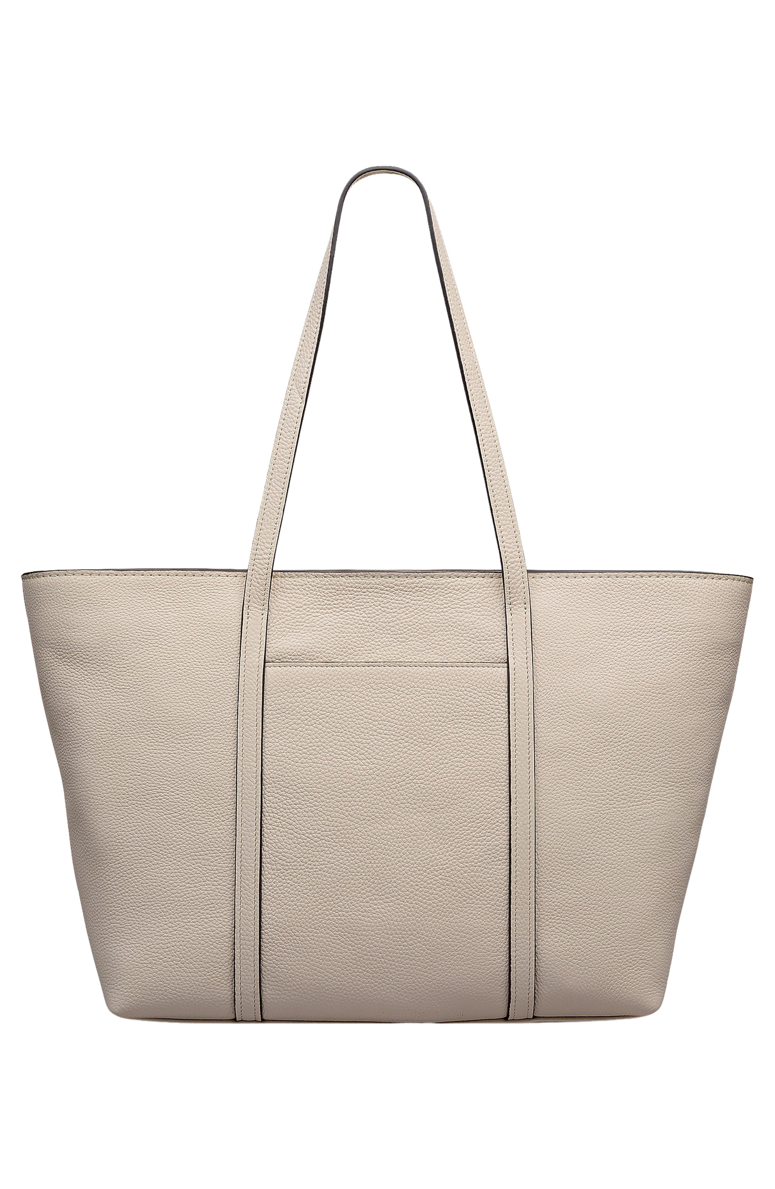 The Weekly Large Open Top Leather Tote, Alternate, color, SALT