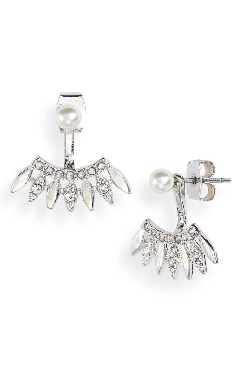 8 Other Reasons x Jill Jacobs Drop Back Earrings, Main, color,