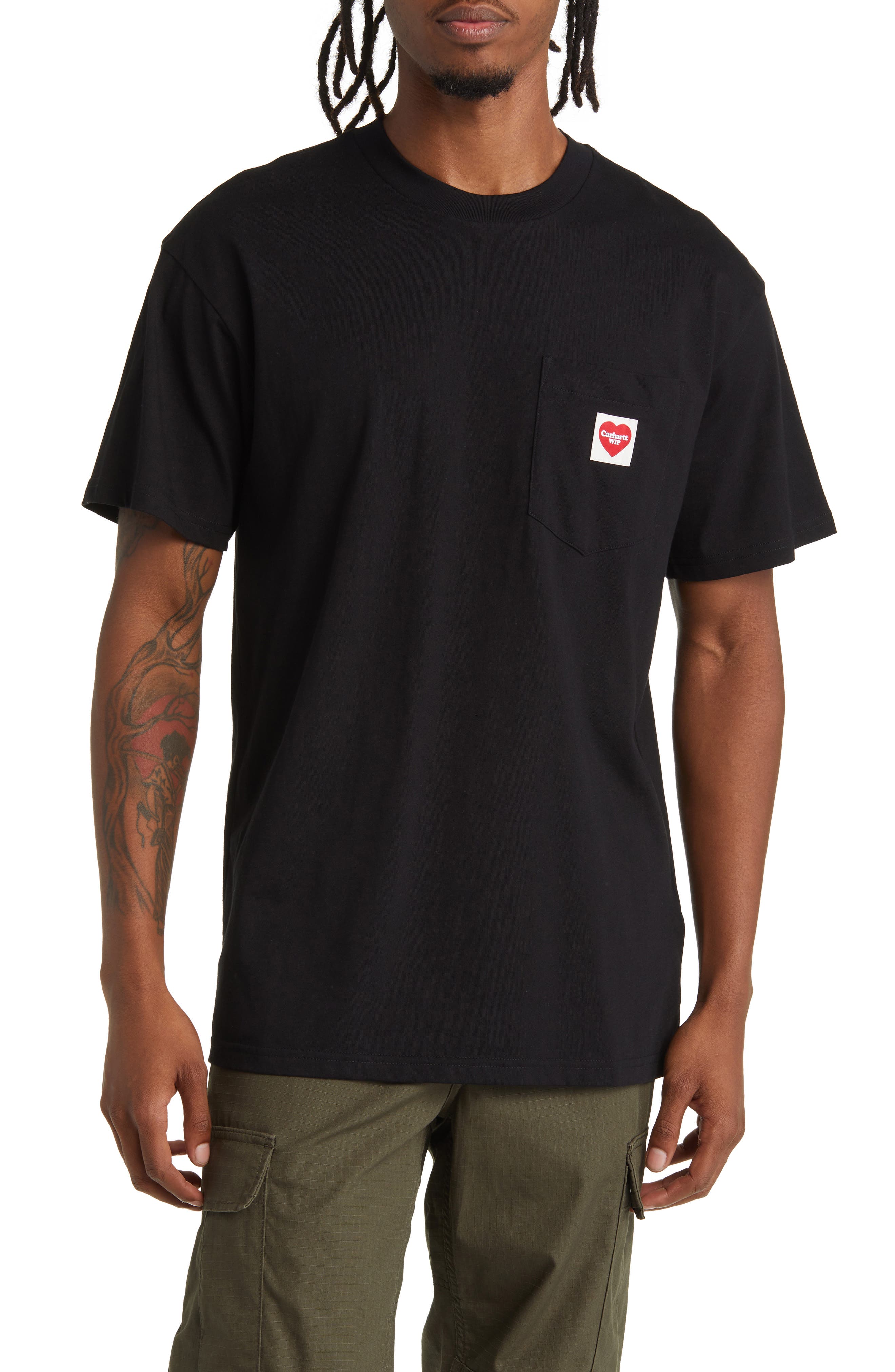 Carhartt Work In Progress Pocket Heart Organic Cotton T-Shirt