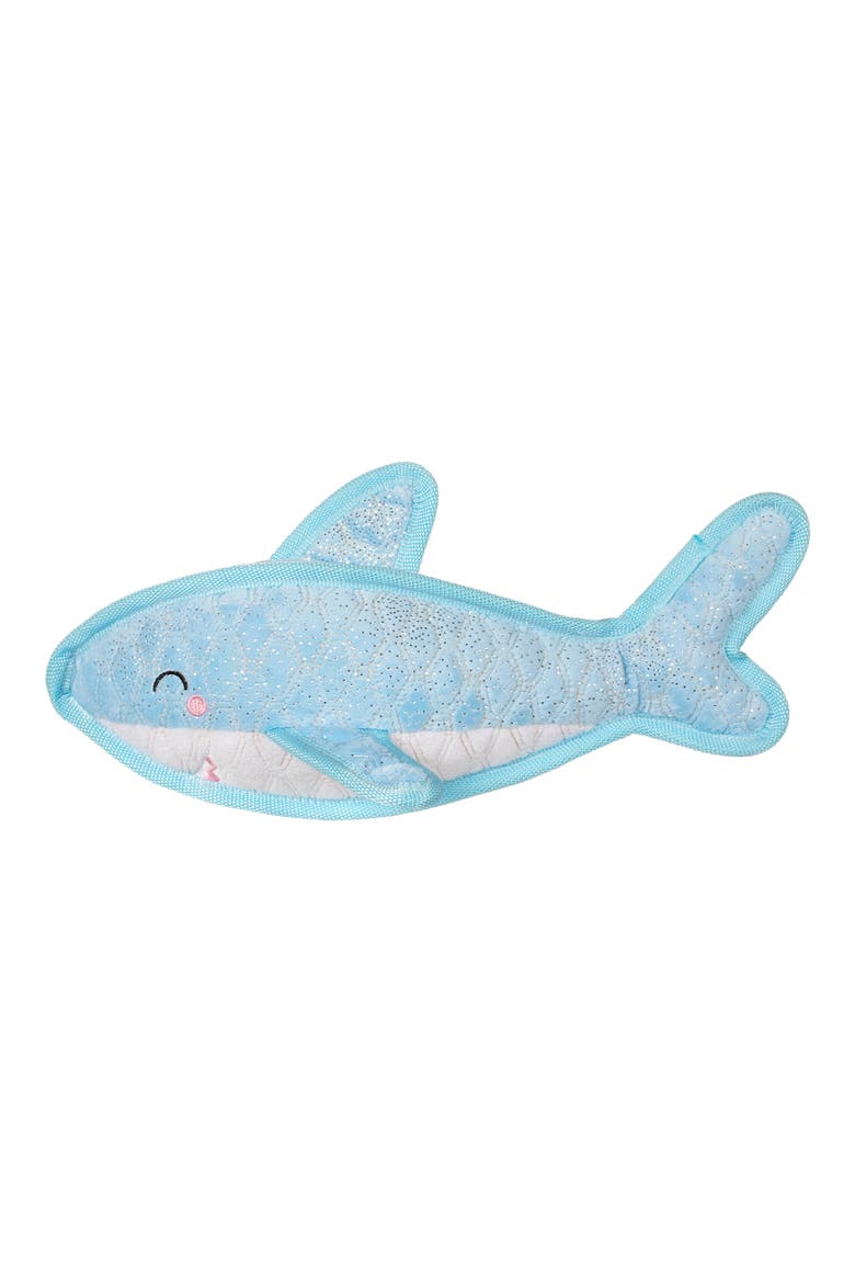 Some Fin About You Durable Dog Toy, Main, color, BLUE