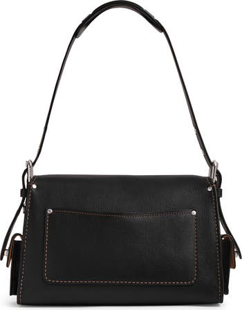 Western Tabby Soft Cargo Leather Shoulder Bag