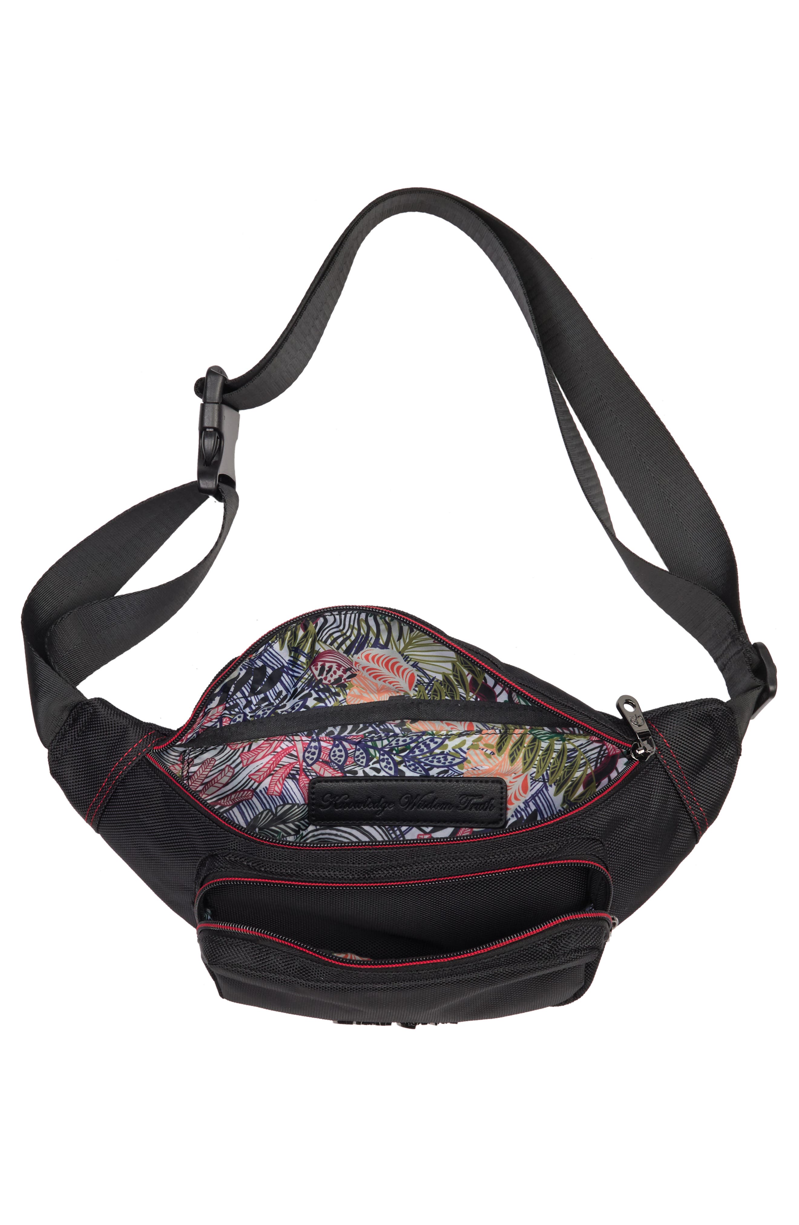 Robert Graham Packman Recycled Polyester Belt Bag, Alternate, color, 