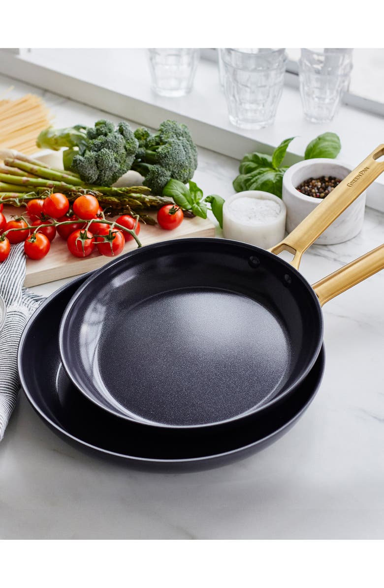 GreenPan Reserve Set of 2 Ceramic Nonstick Frying Pans, Alternate, color,