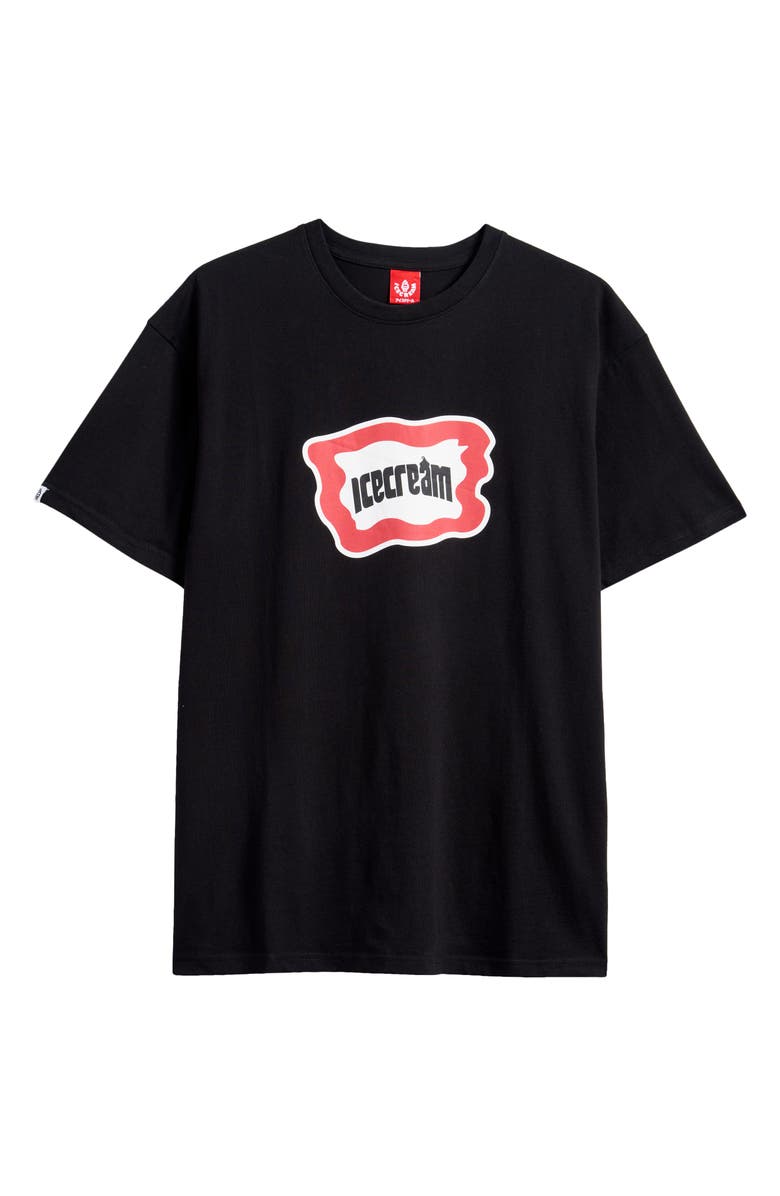ICECREAM Outline Logo Graphic T-Shirt, Alternate, color,
