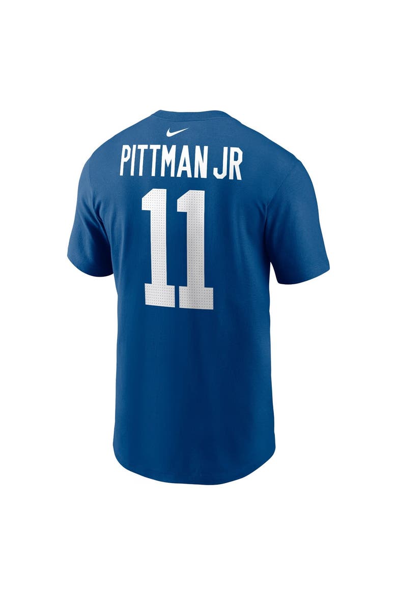 Men's Nike Michael Pittman Jr. Royal Indianapolis Colts Player Name & Number T-Shirt, Alternate, color, Royal