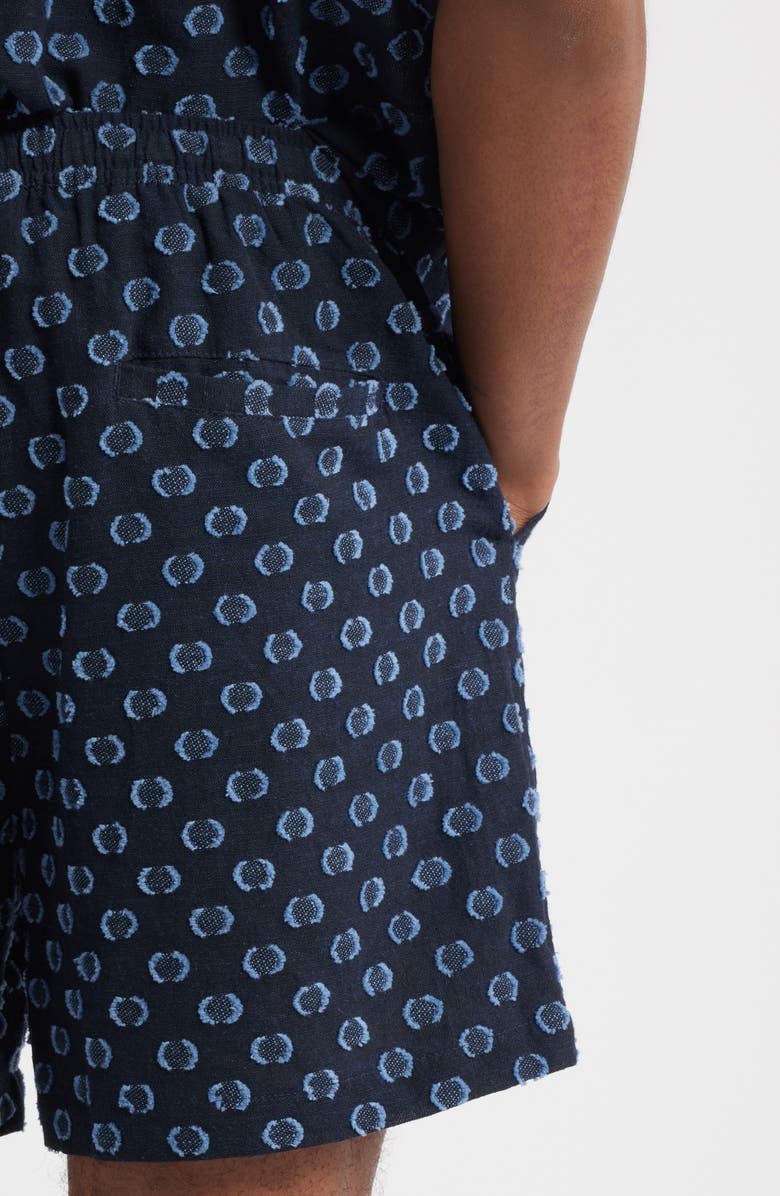 RIZORT James Check Shorts, Alternate, color, Navy