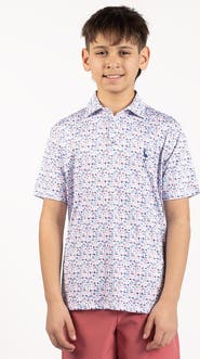 TailorByrd Kids' Hole in One Knit Polo