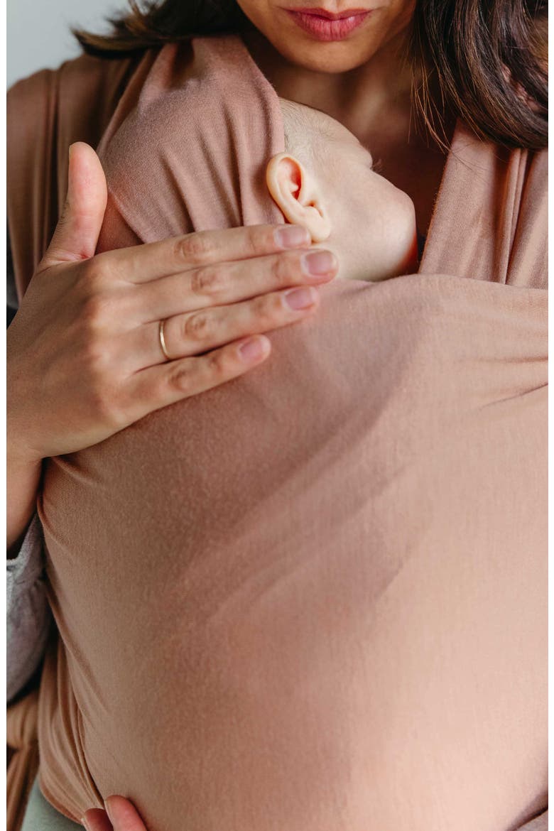 Tencel® Modal Baby Wrap, Alternate, color, ROSE QUARTZ