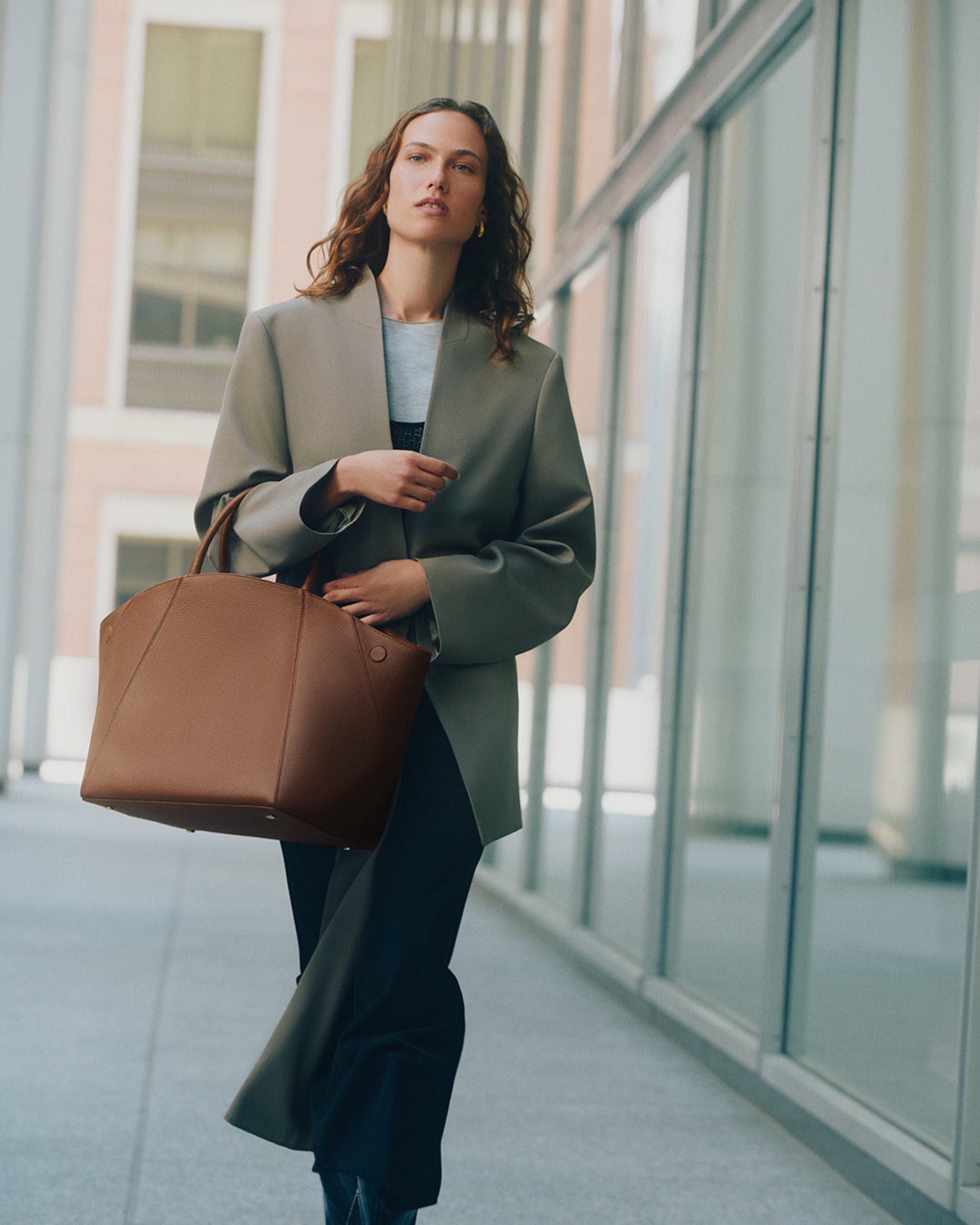 Forma Satchel, Alternate, color, Dark Chestnut