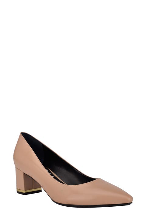 Nita Block Heel Pump (Women)
