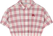 Burberry Check Cotton Shirt