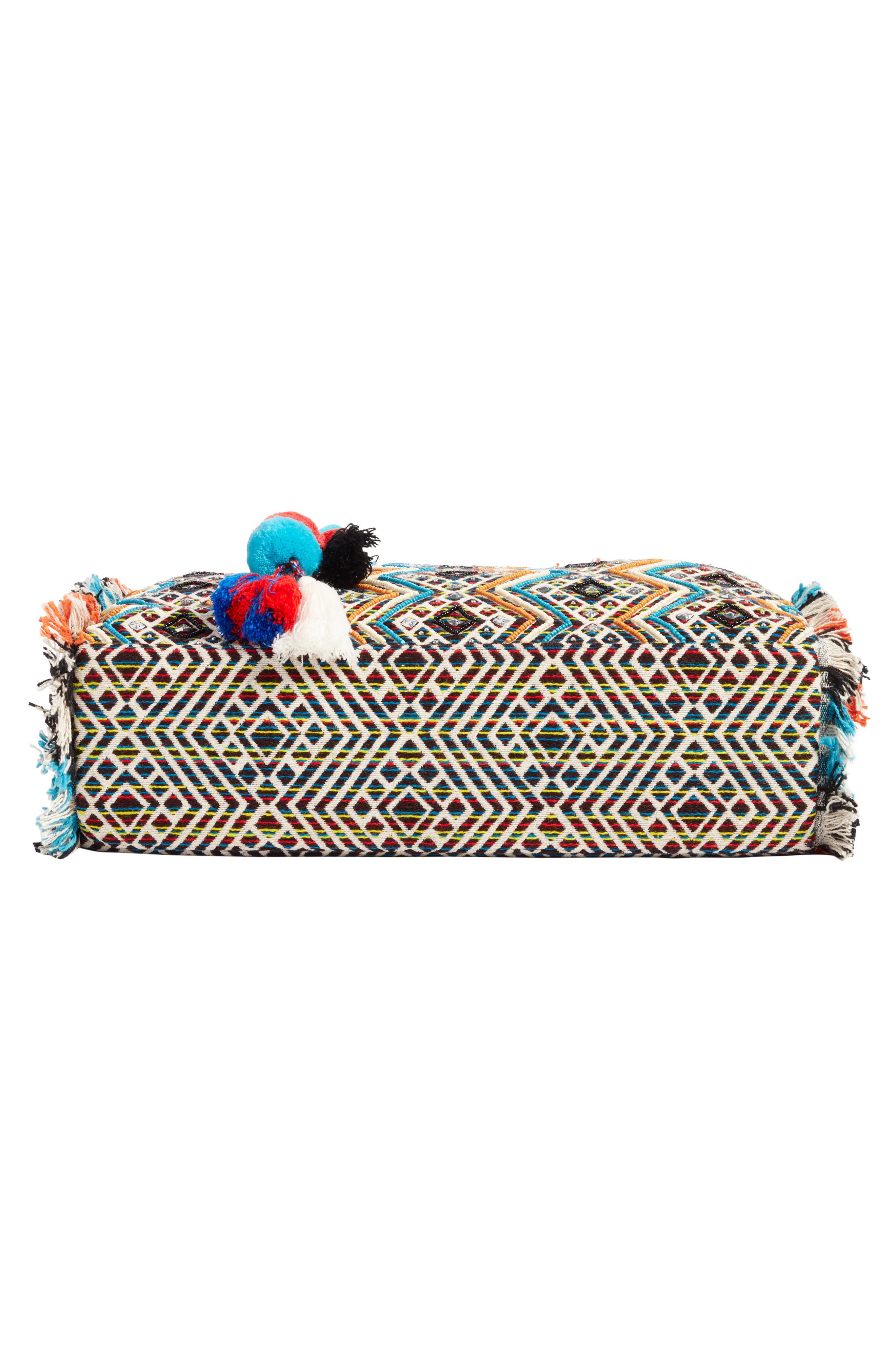 Steve Madden Resort Embroidered Tote, Alternate, color, 