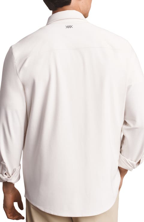 WFH Knit Button-Up Shirt