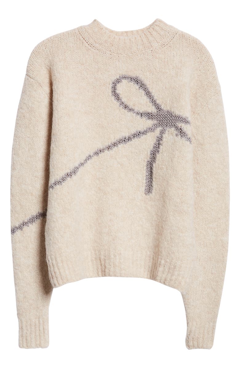 Paloma Wool Tana Ribbon Intarsia Crewneck Sweater, Main, color, 