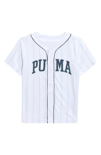Puma Kids'  Baseball Jersey In White Traditional