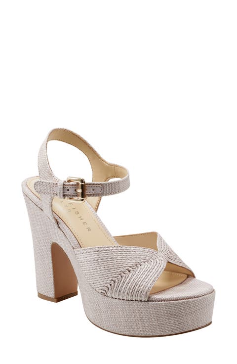 Starla Block Heel Platform Sandal (Women)