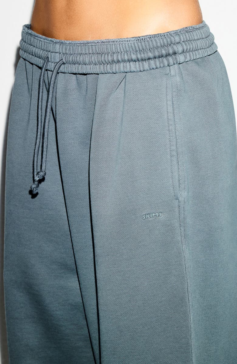 SKIMS Fleece Sweatpants, Alternate, color, Zircon
