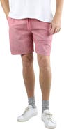 JACHS Stretch Chambray Pull-On Shorts
