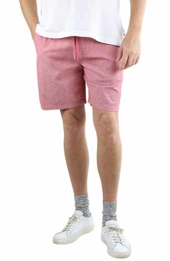 Stretch Chambray Pull-On Shorts