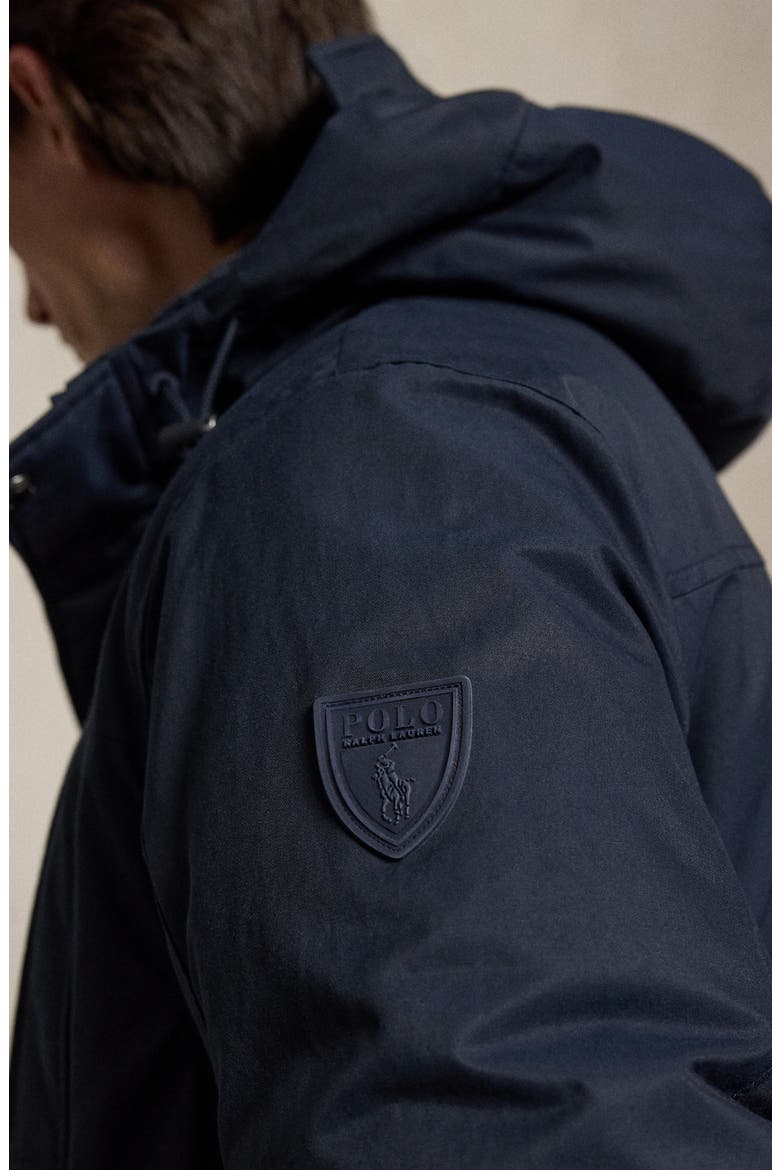 Longline Down Parka, Alternate, color, NAVY
