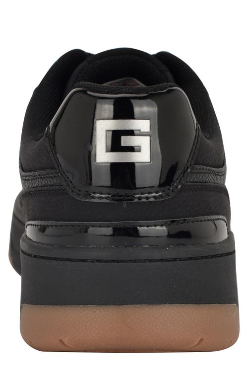 Guess Jerren Sneaker In Black/black
