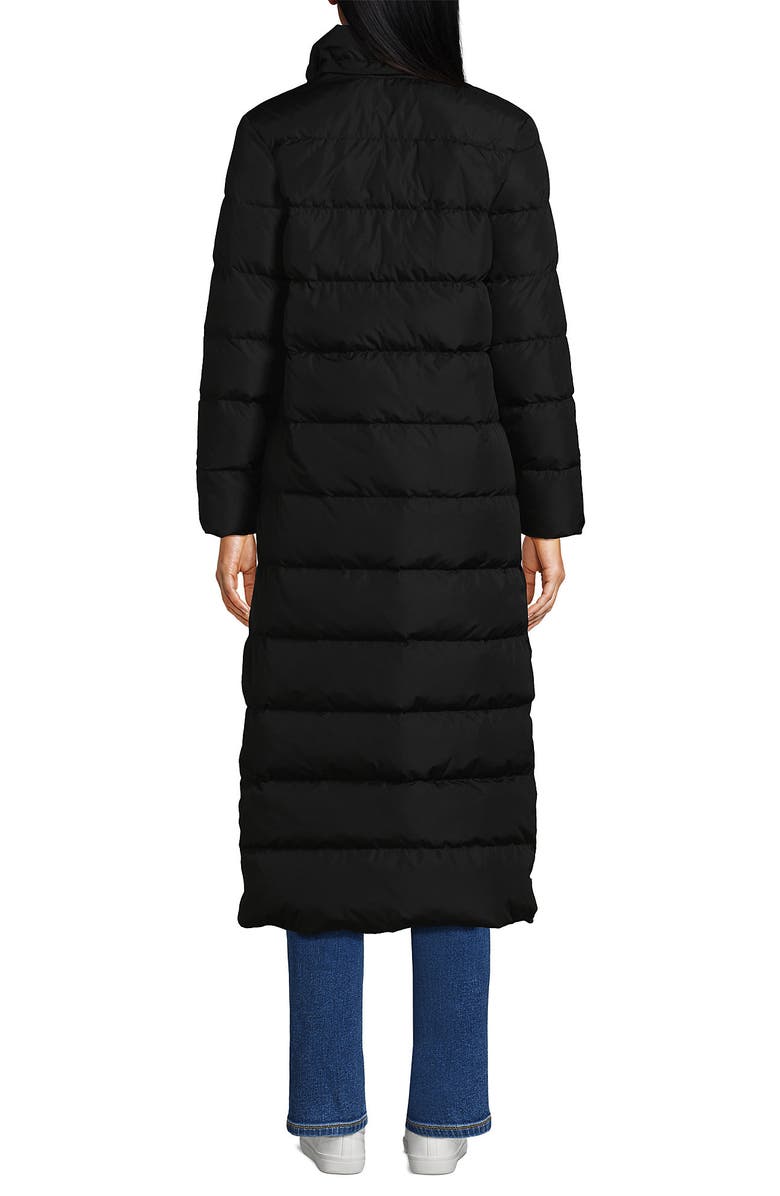 Lands' End Down Maxi Winter Coat, Alternate, color, Black
