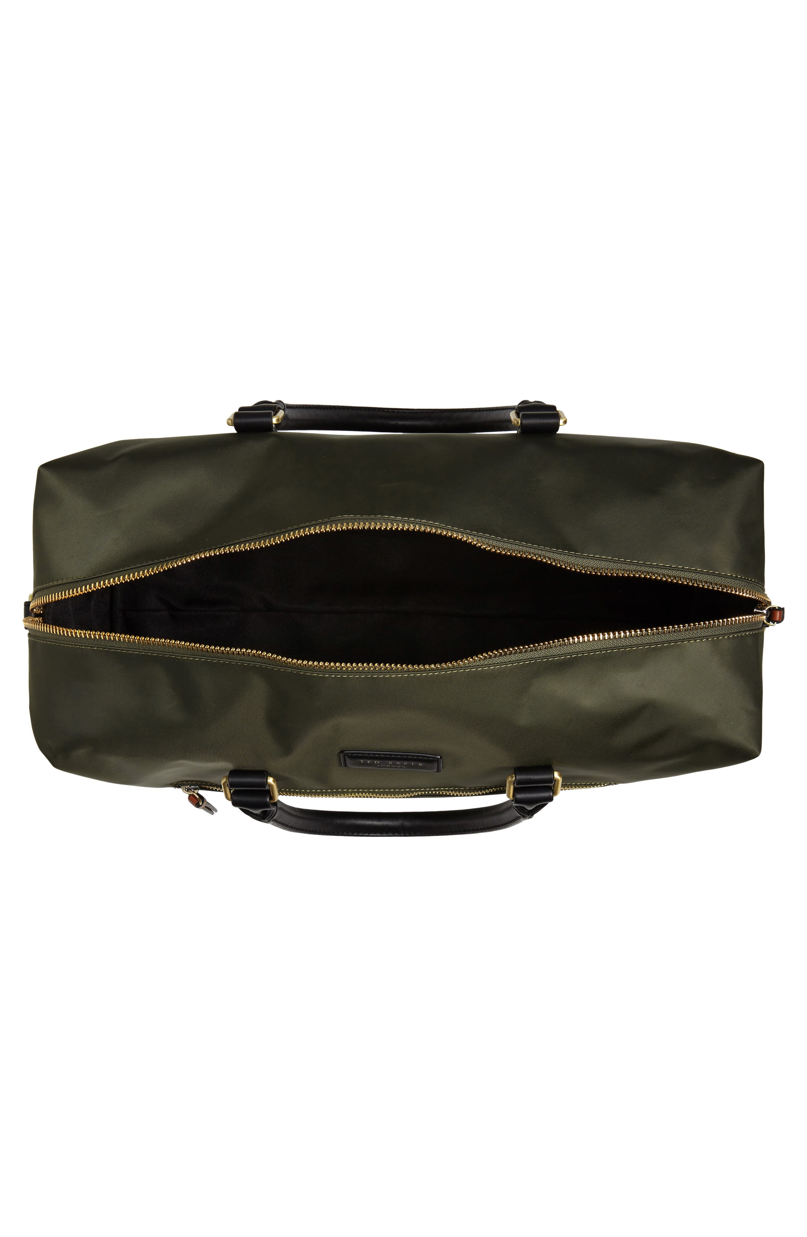 Nylon Duffle Bag, Alternate, color, OLIVE