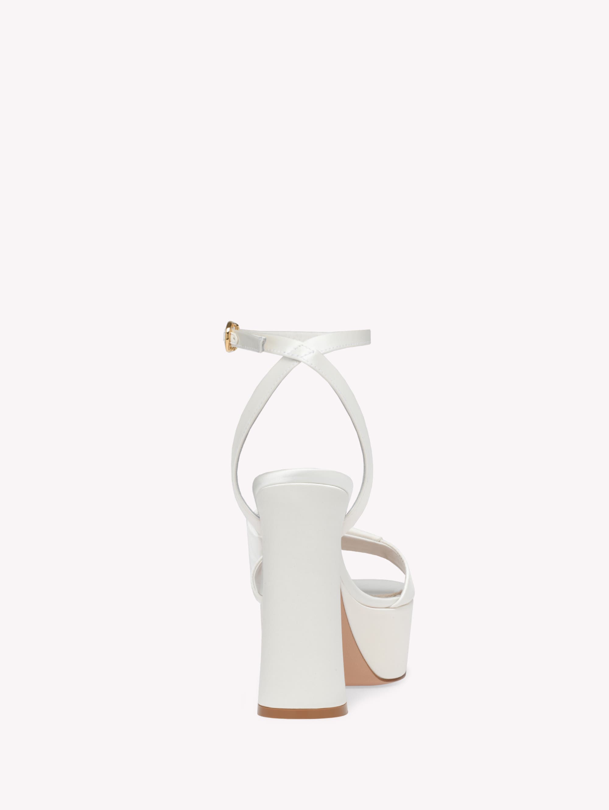 Gianvito Rossi Rosie Sandal, Alternate, color, White Fabric