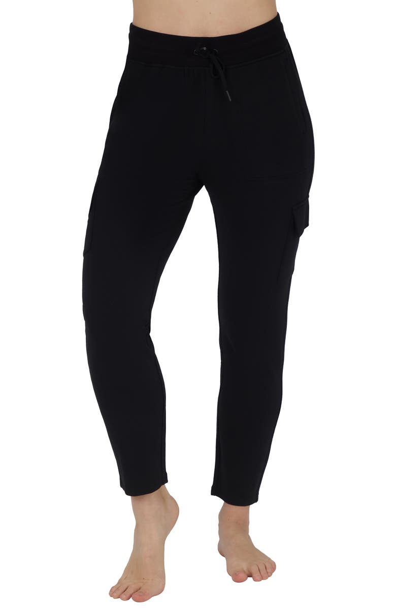 90 DEGREE BY REFLEX Terry Fleece Jamie Tapered Joggers, Main, color, 