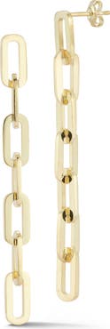CHLOE AND MADISON 7-Link Drop Earrings