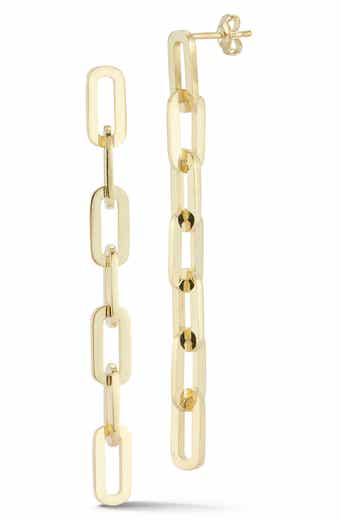 7-Link Drop Earrings