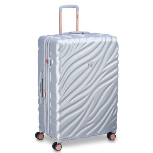 DELSEY PARIS DELSEY PARIS ALEXIS HARDSIDE 29-INCH LARGE CHECKED EXPANDABLE SPINNER LUGGAGE