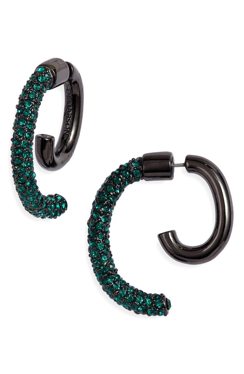 DEMARSON Luna Convertible Pavé Earrings, Main, color, 