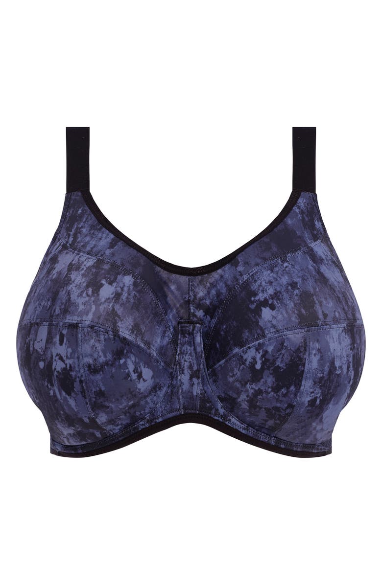 Elomi Underwire Sports Bra, Alternate, color, Stormy Haze