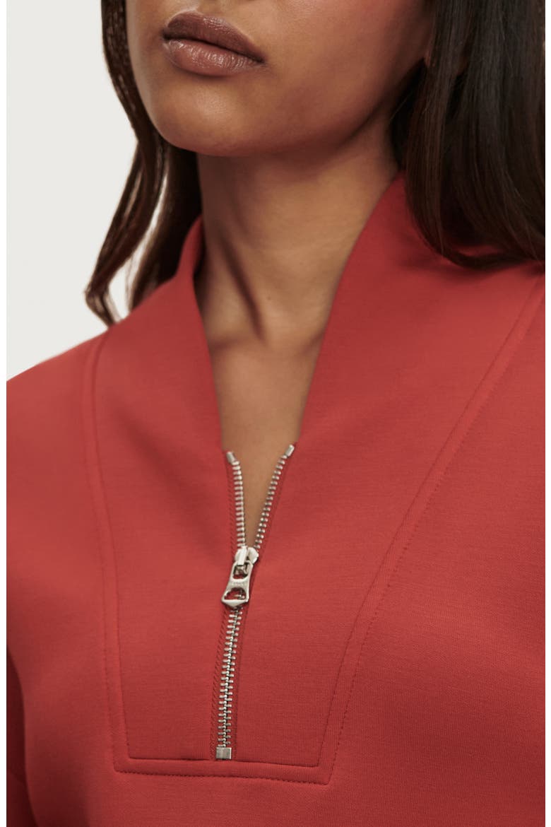 Davidson Woven Sweatshirt, Alternate, color, BOSSA NOVA