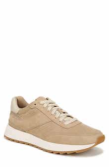 Vince Edric Corduroy Textured Suede Sneaker