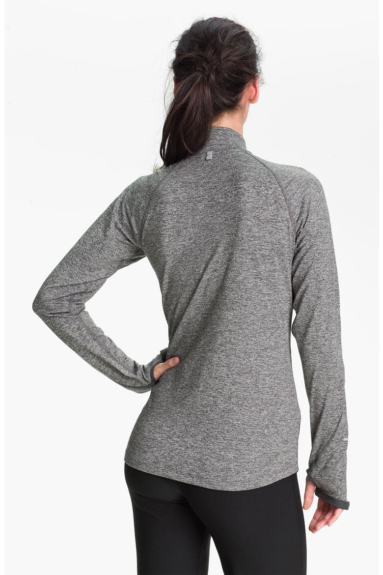 'Element' Half Zip Top, Alternate, color, ANTHRACITE/ HEATHER