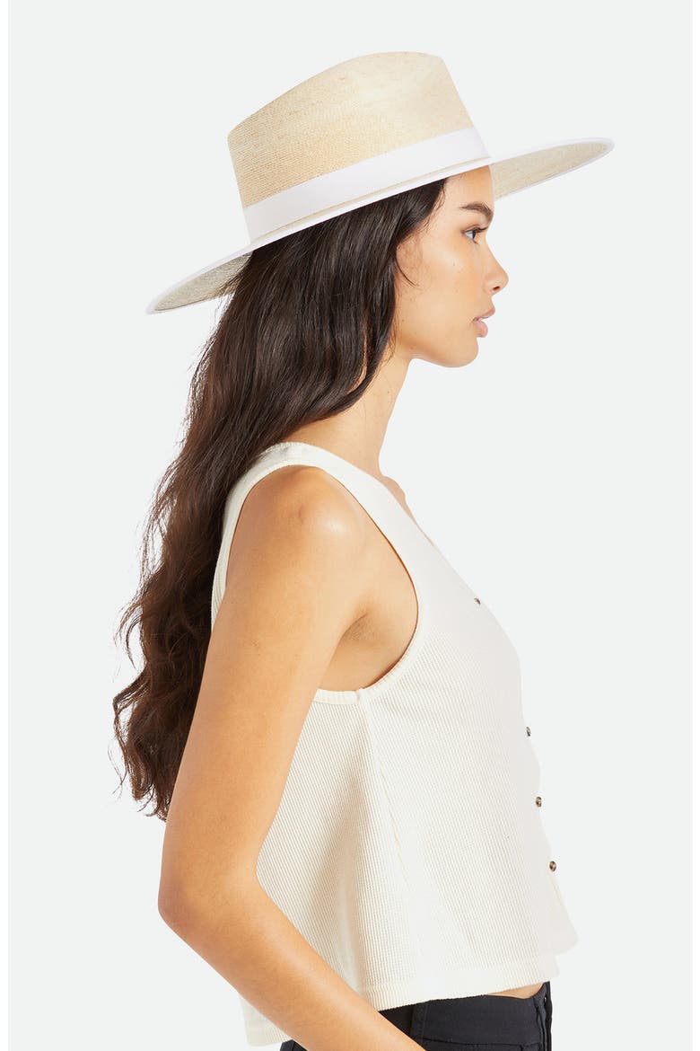 Jo Straw Rancher Hat, Alternate, color, NATURAL/ OFF WHITE