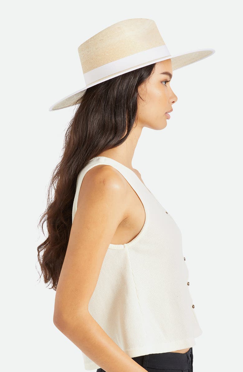 Brixton Jo Straw Rancher Hat, Alternate, color,