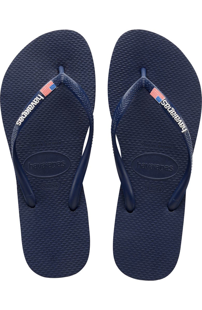 Havaianas Slim USA Flip Flop, Main, color,