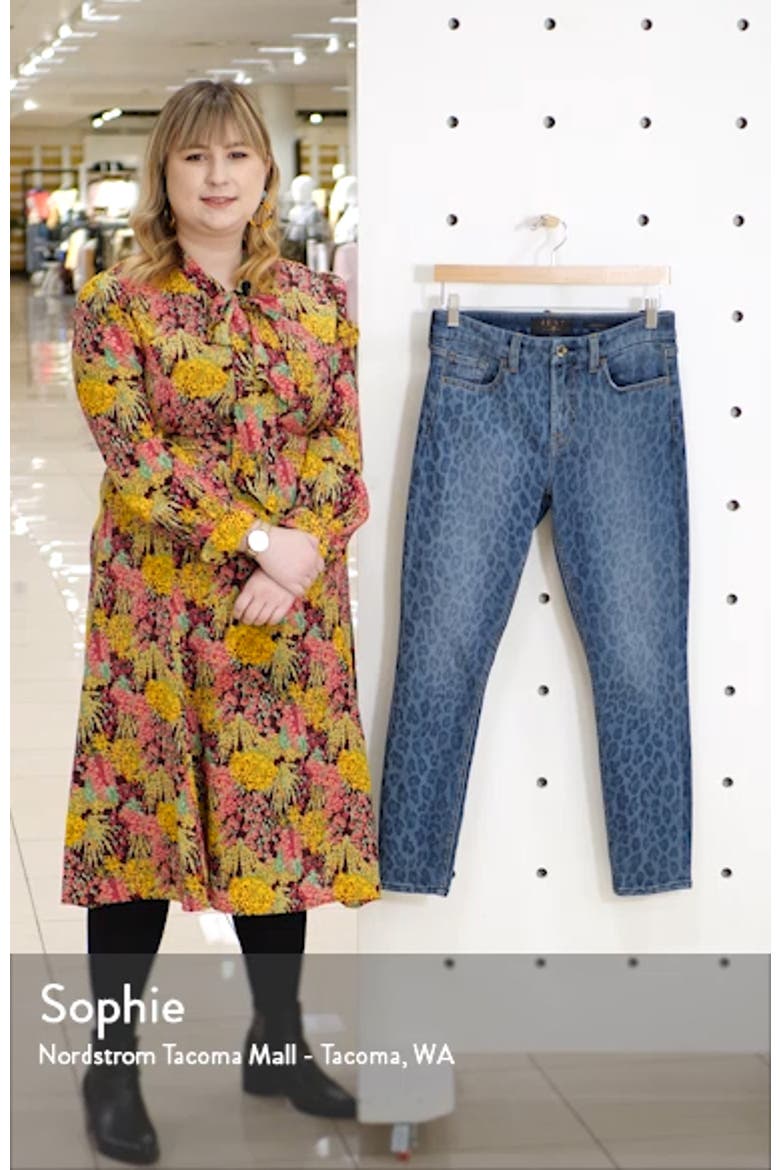 JEN7 High Waist Ankle Skinny Jeans video