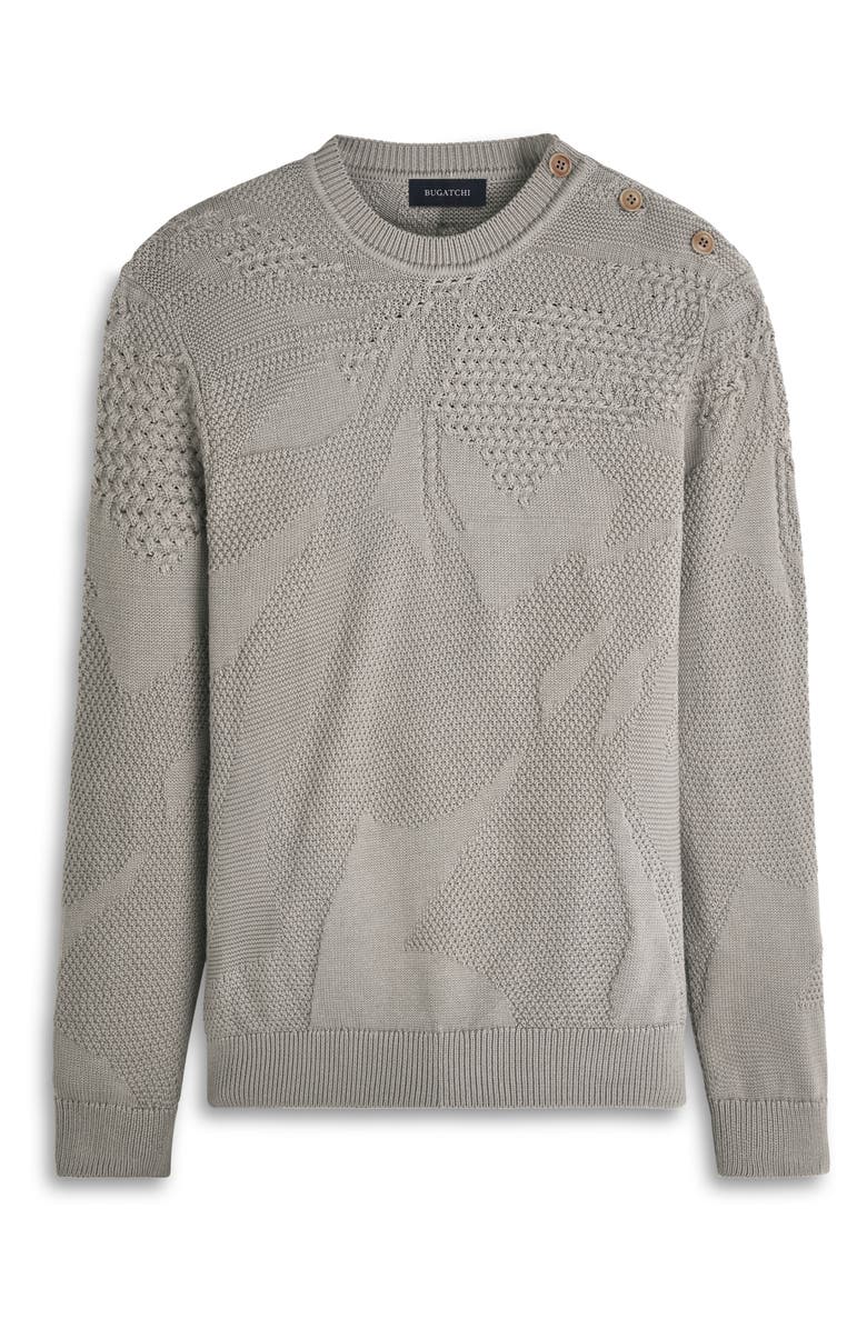 Bugatchi Texture Stitch Sweater, Alternate, color, Willow